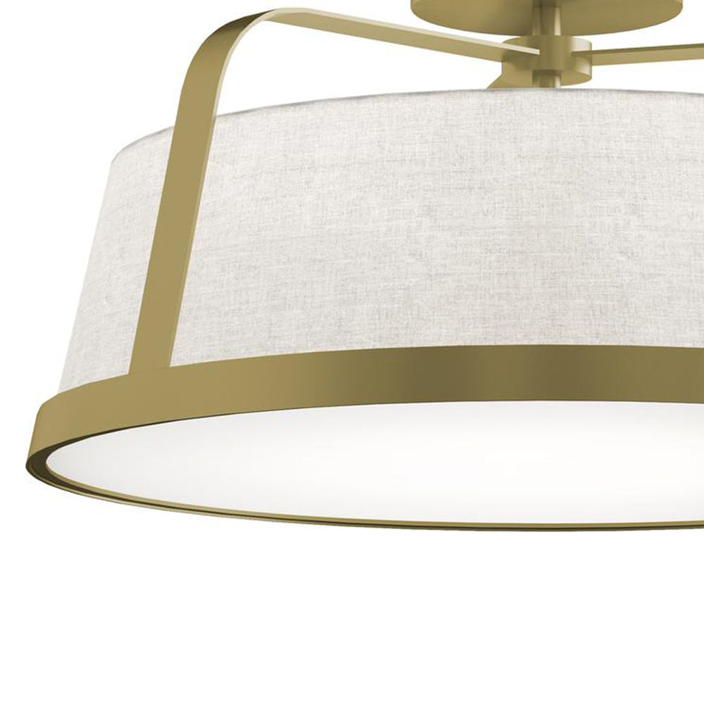 Lizzette Semi Flush Mount Ceiling Light in Detail.
