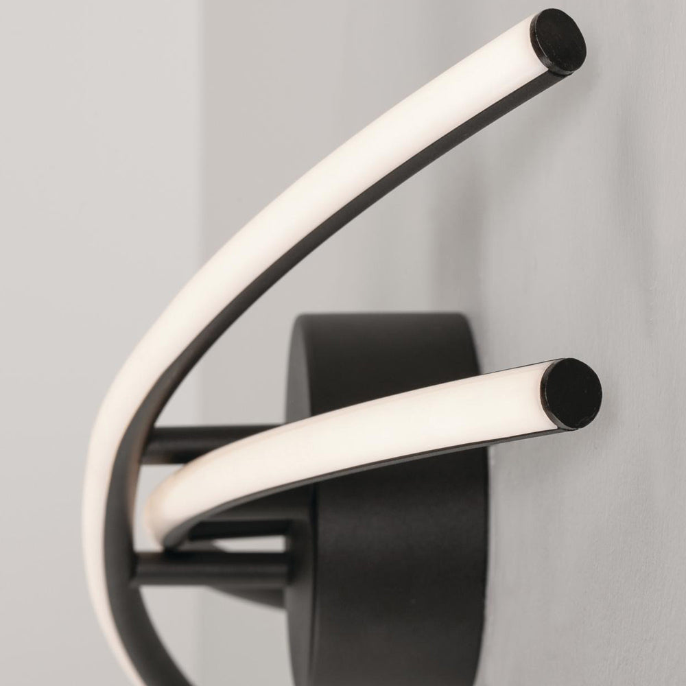 Lock LED Bath Vanity Light in Detail.