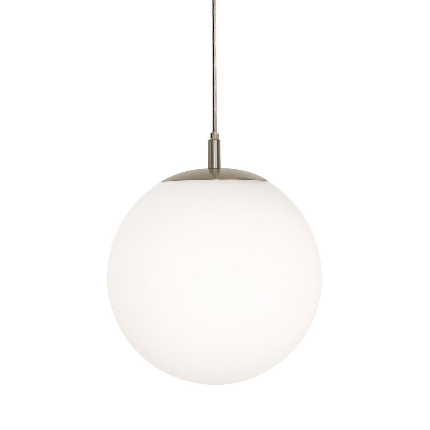 Loretto Pendant Light in Satin Nickel (11.88-Inch).
