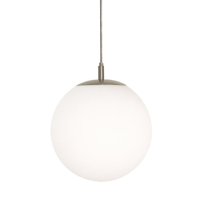 Loretto Pendant Light in Satin Nickel (11.88-Inch).