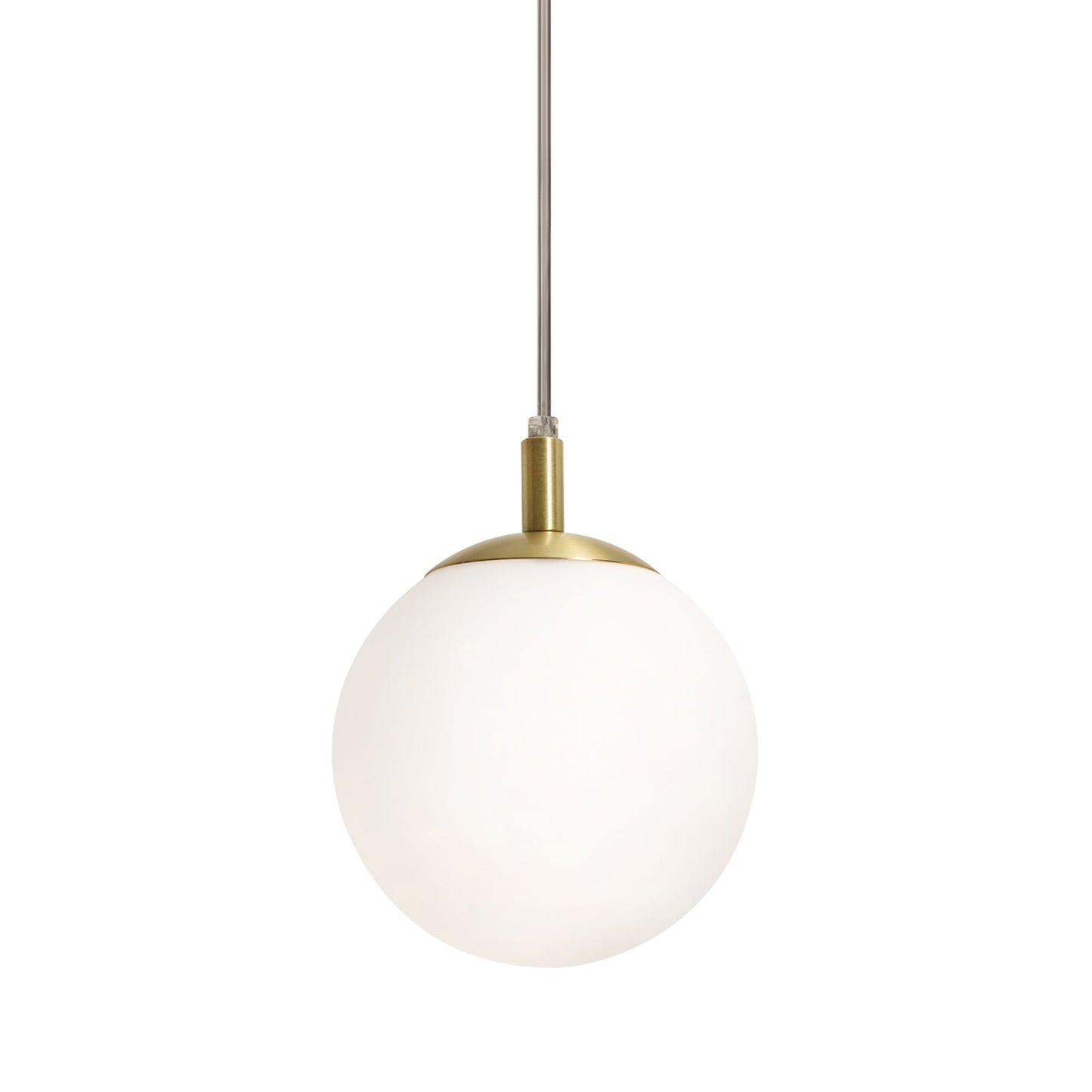 Loretto Pendant Light in Satin Brass (7-Inch).