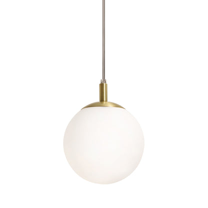 Loretto Pendant Light in Satin Brass (7-Inch).