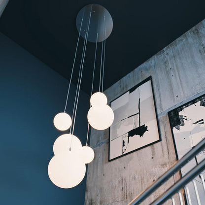 Loretto Round Pendant Light in Detail.