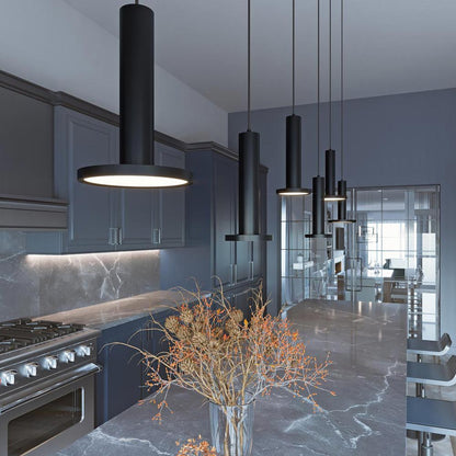 Luna LED Pendant Light in kitchen.