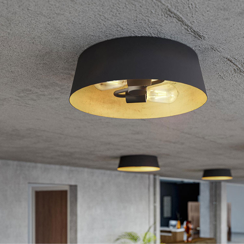 Lyric Flush Mount Ceiling Light in Detail.