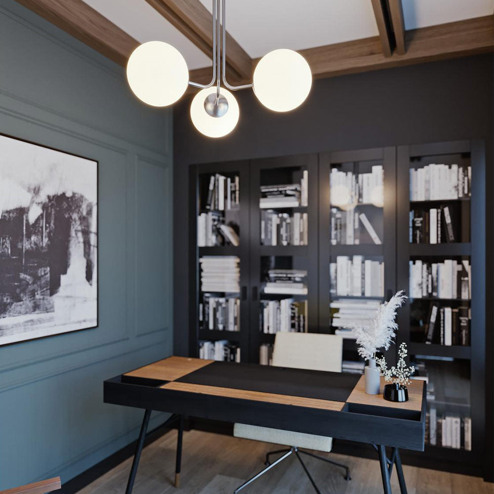 Metropolitan LED Pendant Light in office.