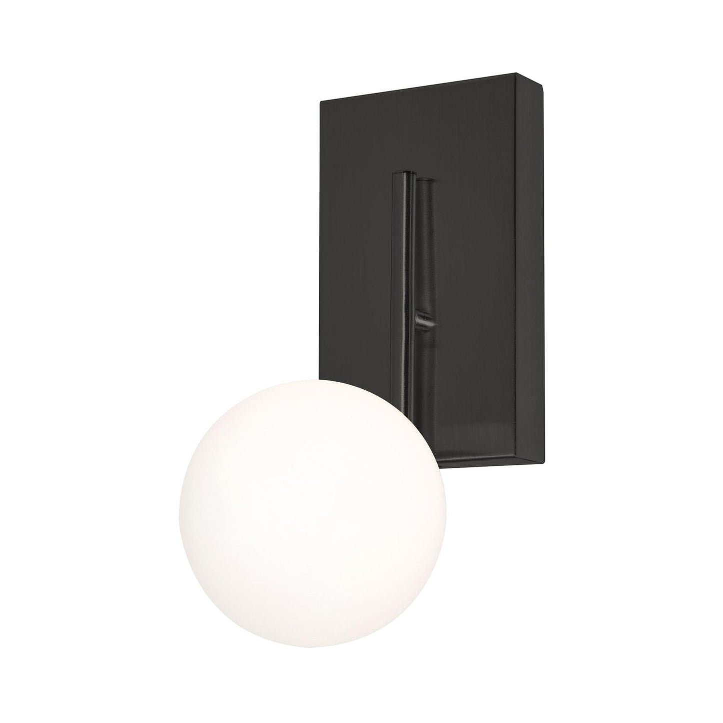 Metropolitan LED Wall Light in Black.