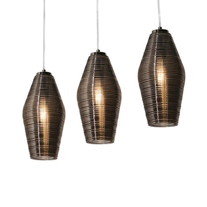 Mila Linear Pendant Light in Detail.
