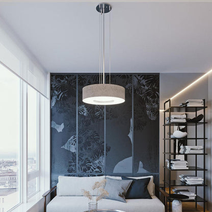 Montclair LED Pendant Light in living room.