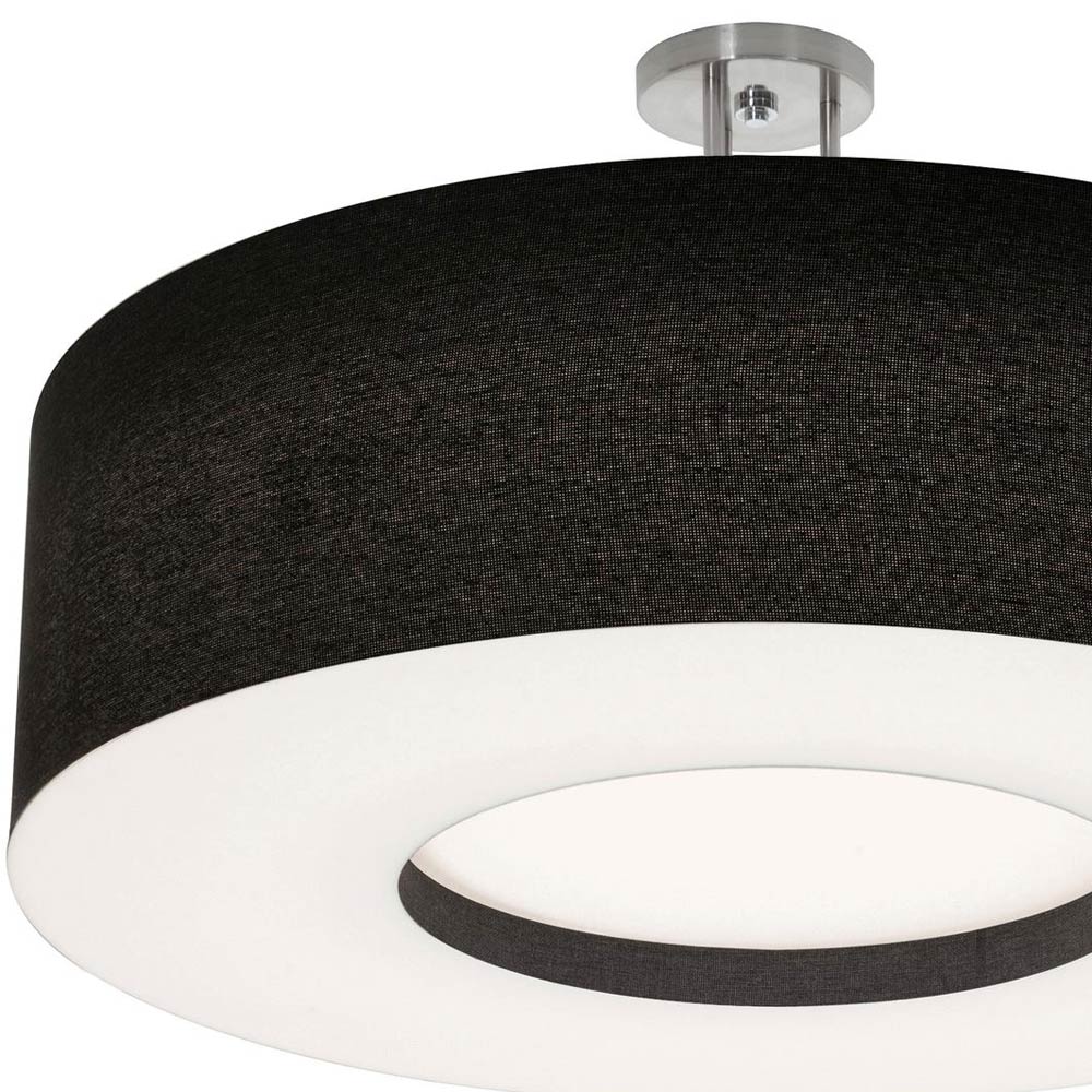 Montclair LED Semi Flush Mount Ceiling Light in Detail.