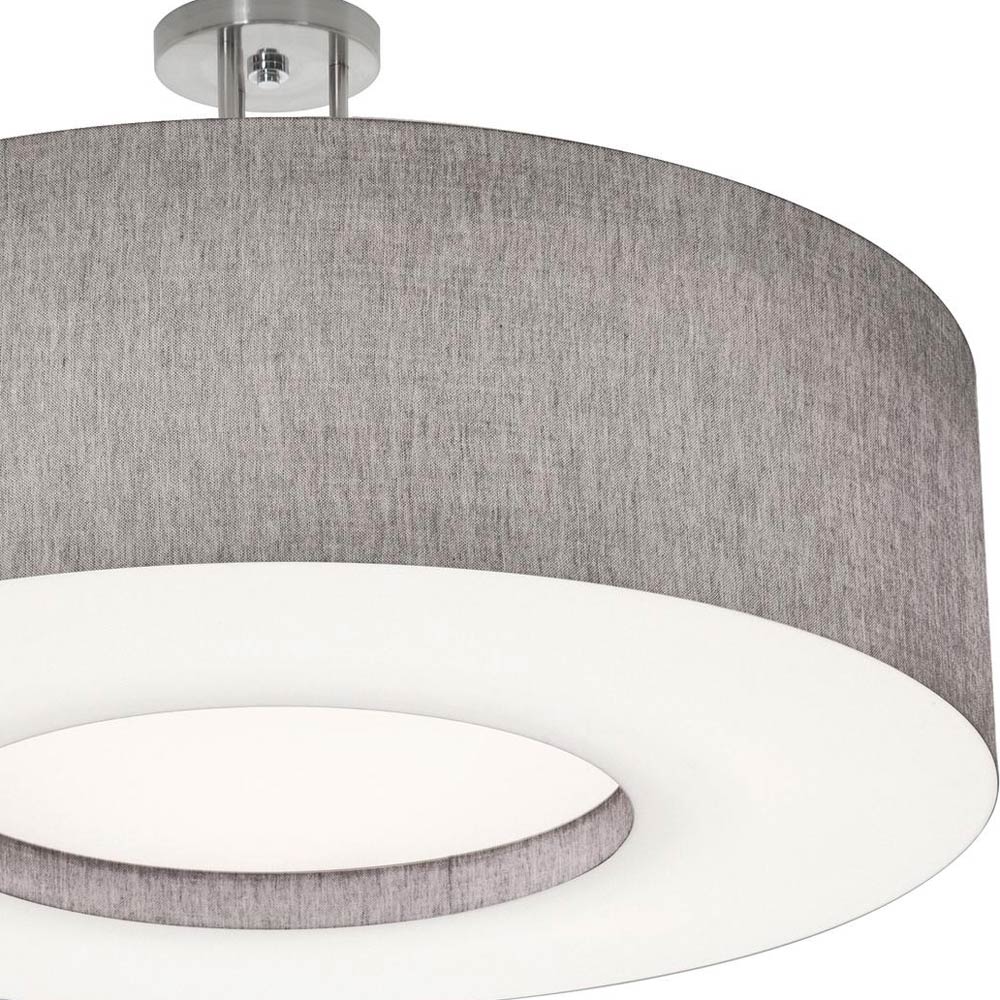 Montclair LED Semi Flush Mount Ceiling Light in Detail.
