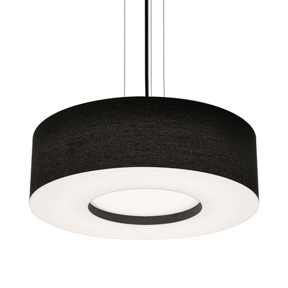 Montclair Pendant Light in Black/Black (30-Inch).