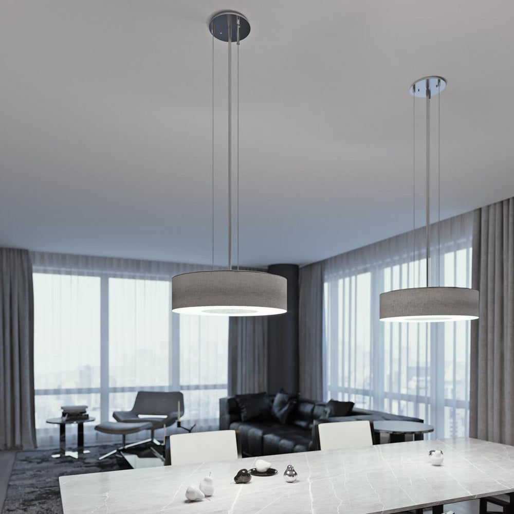 Montclair Pendant Light in living room.