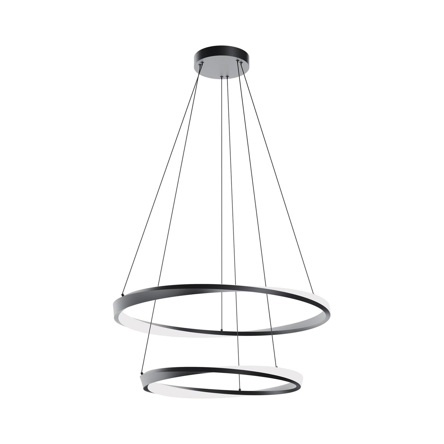 Oberon Double LED Pendant Light.