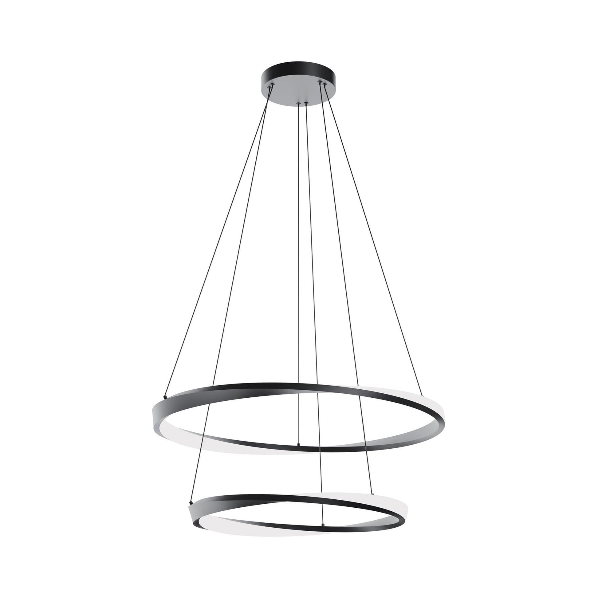 Oberon Double LED Pendant Light.