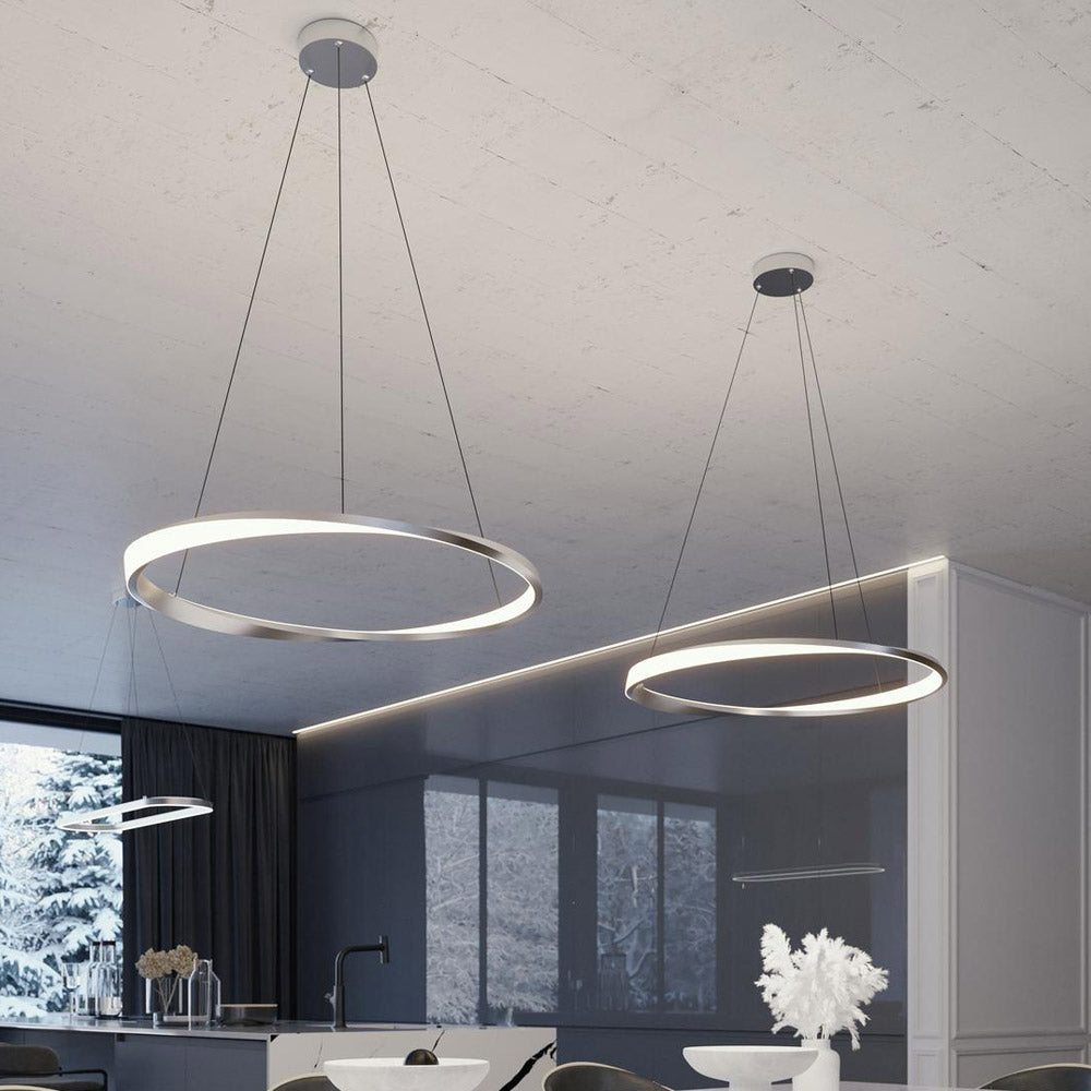 Oberon LED Pendant Light in kitchen.