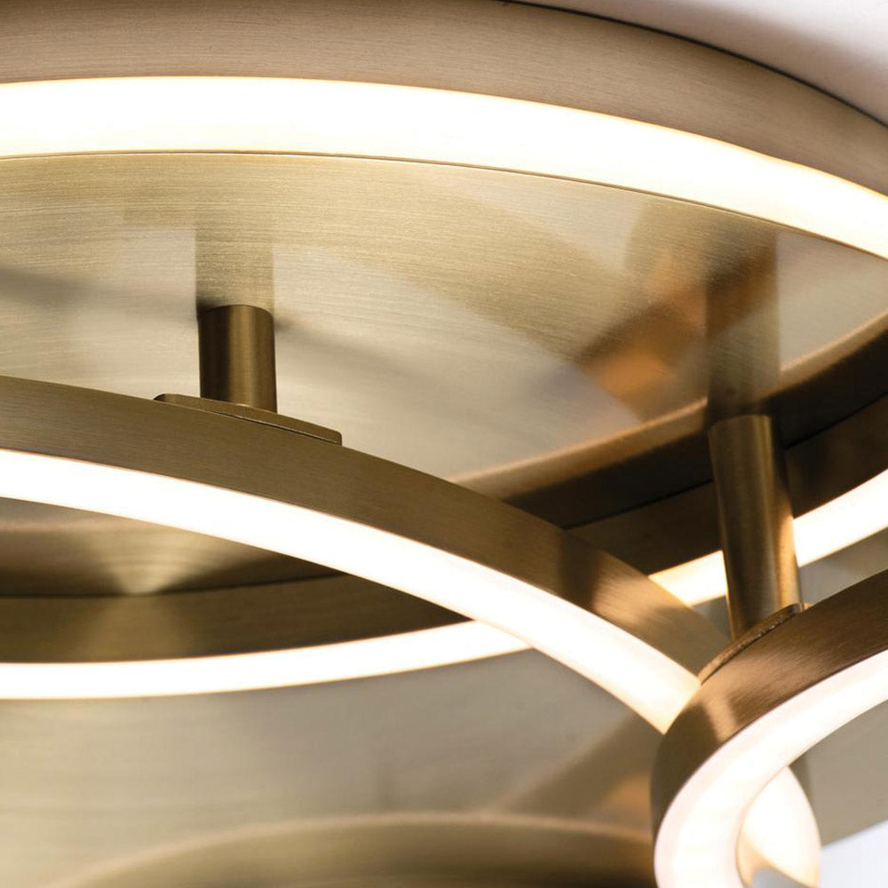 Orbit LED Flush Mount Ceiling Light in Detail.