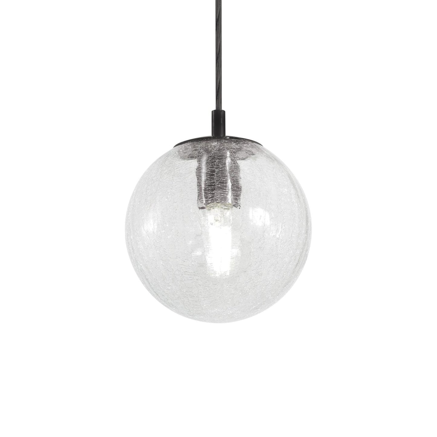 Palla Pendant Light in Black (7-Inch).