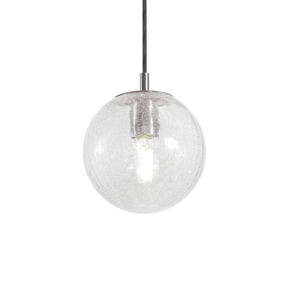 Palla Pendant Light in Satin Nickel (7-Inch).