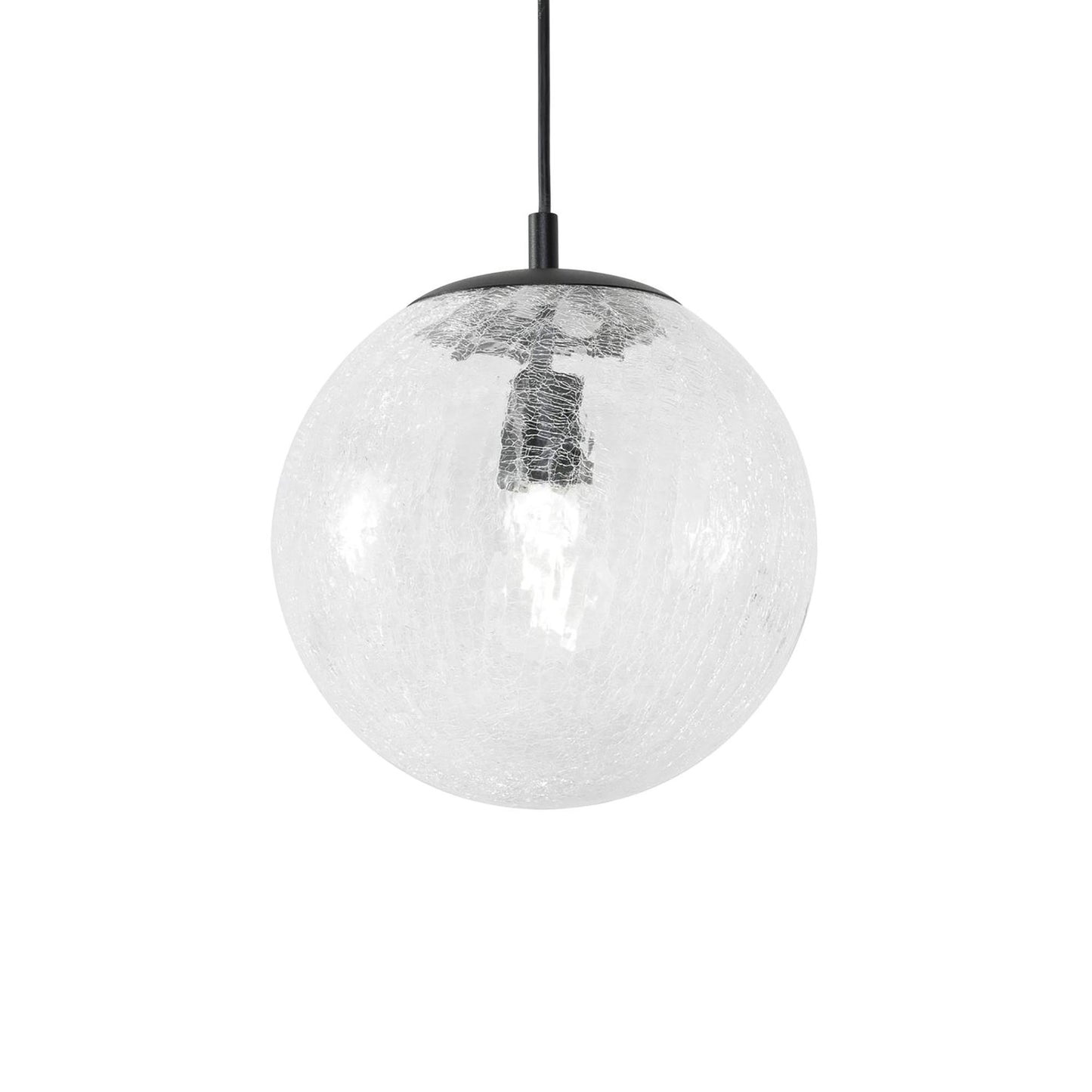 Palla Pendant Light in Black (9.5-Inch).