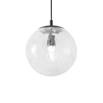 Palla Pendant Light in Black (9.5-Inch).