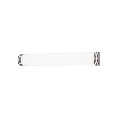 Palmer LED Vanity Wall Light in Satin Nickel (Medium).