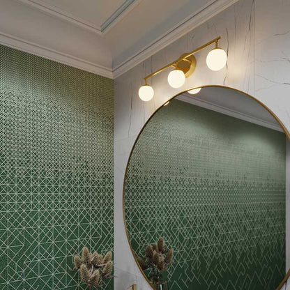 Pearl LED Bath Vanity Light in bathroom.