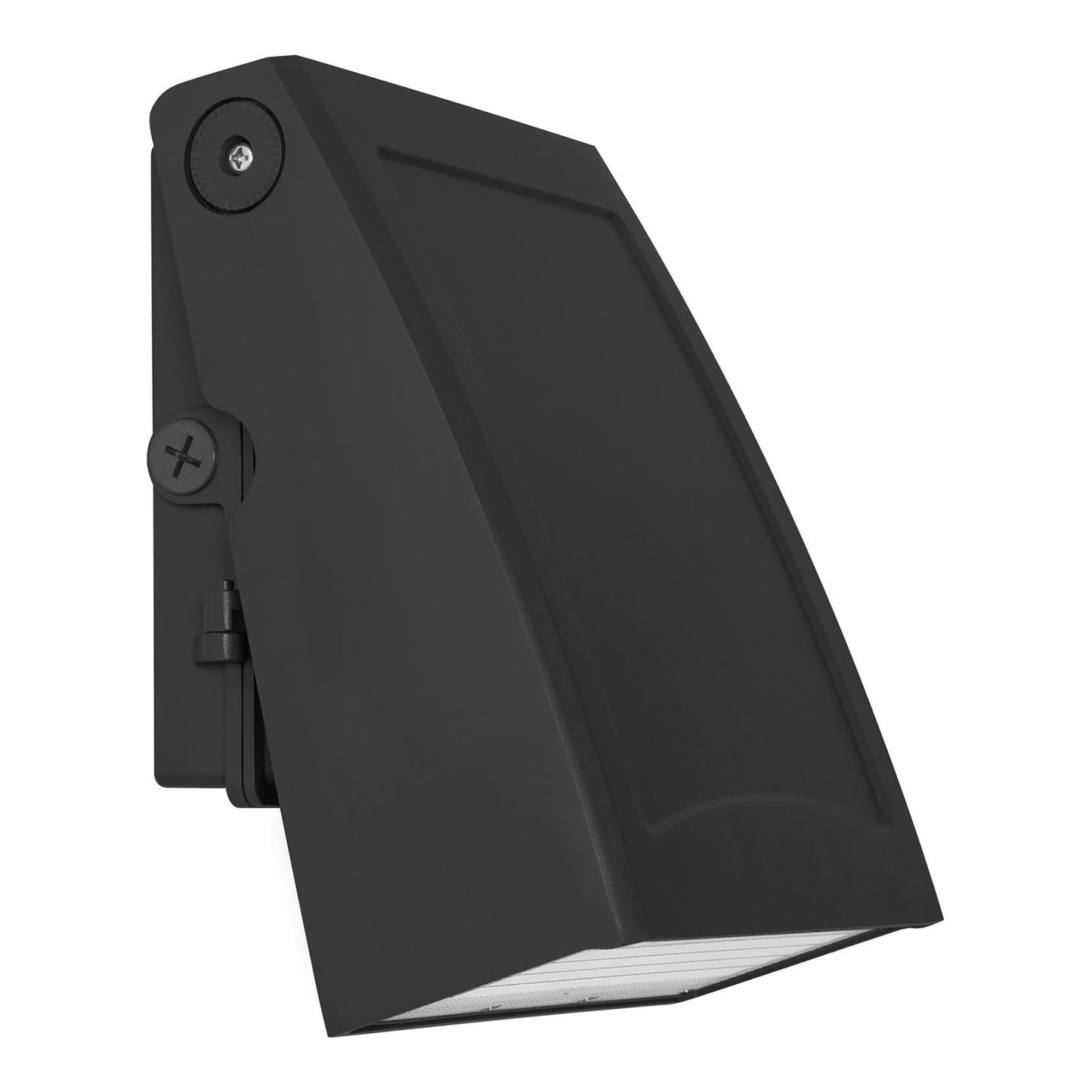 Poly Outdoor LED Wall Light in Black (11-Inch).