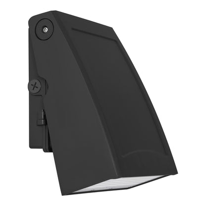 Poly Outdoor LED Wall Light in Black (11-Inch).