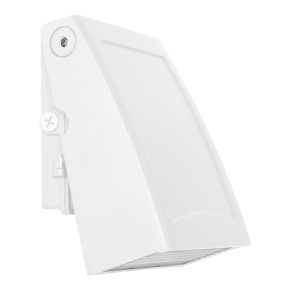 Poly Outdoor LED Wall Light in White (11-Inch).
