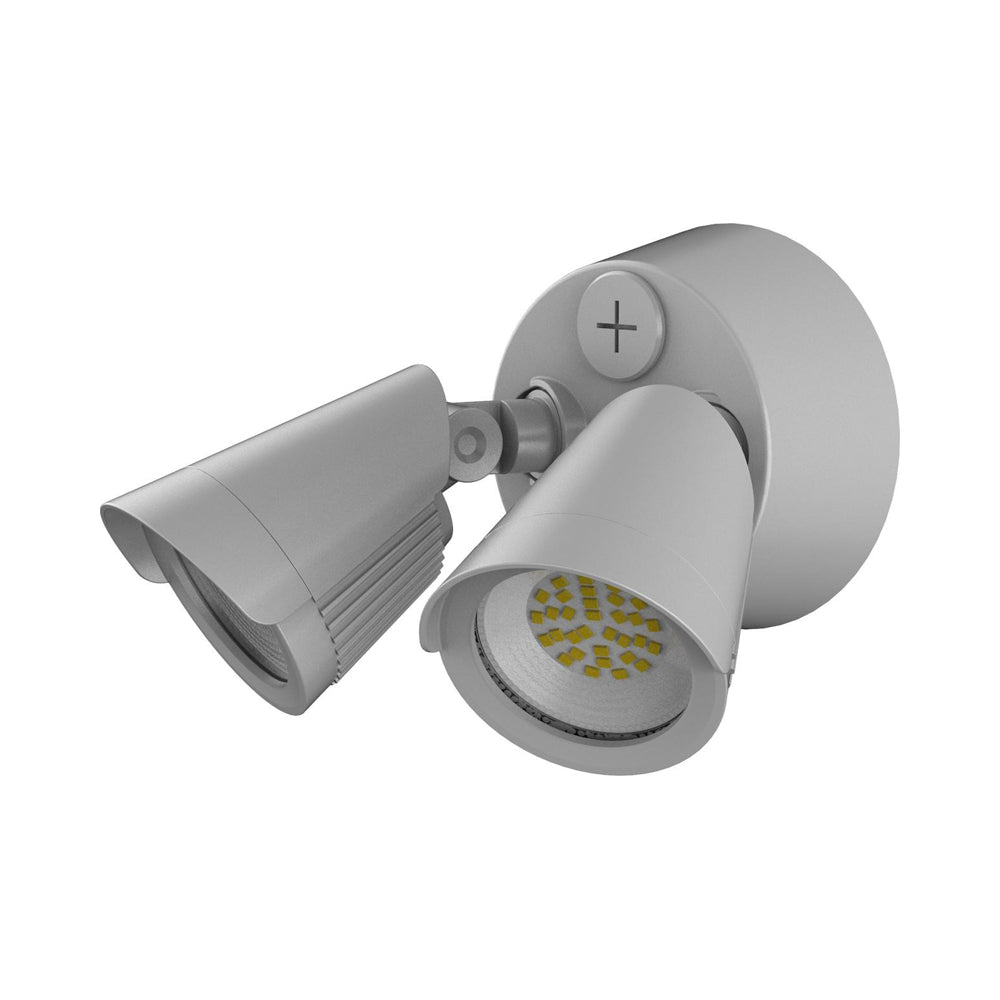 Pratt Outdoor LED Wall Light in Textured Grey.