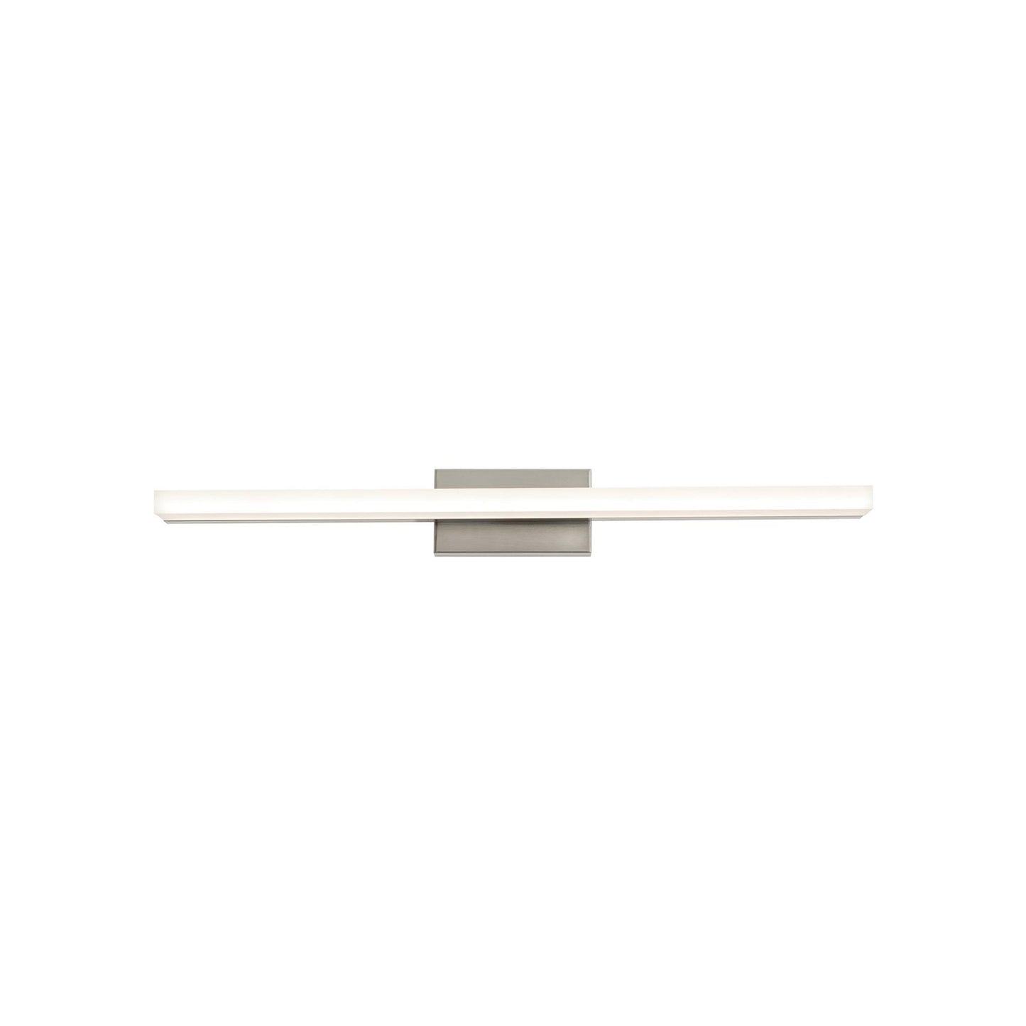 Ramona LED Bath Vanity Light in Satin Nickel (24-Inch).