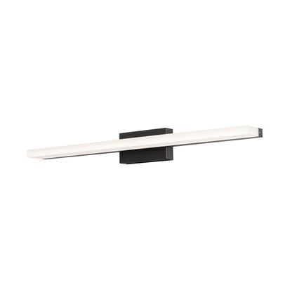 Ramona LED Bath Vanity Light in Black (36-Inch).