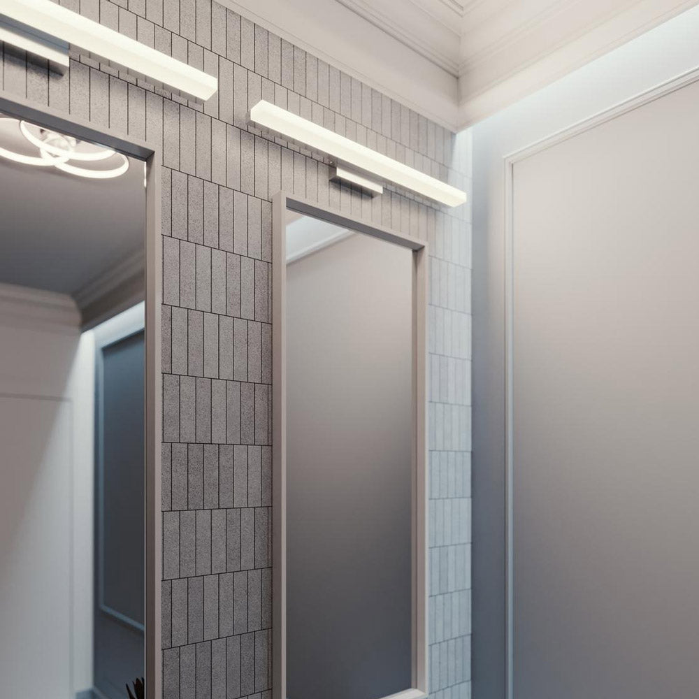 Ramona LED Bath Vanity Light in bathroom.