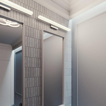 Ramona LED Bath Vanity Light in bathroom.