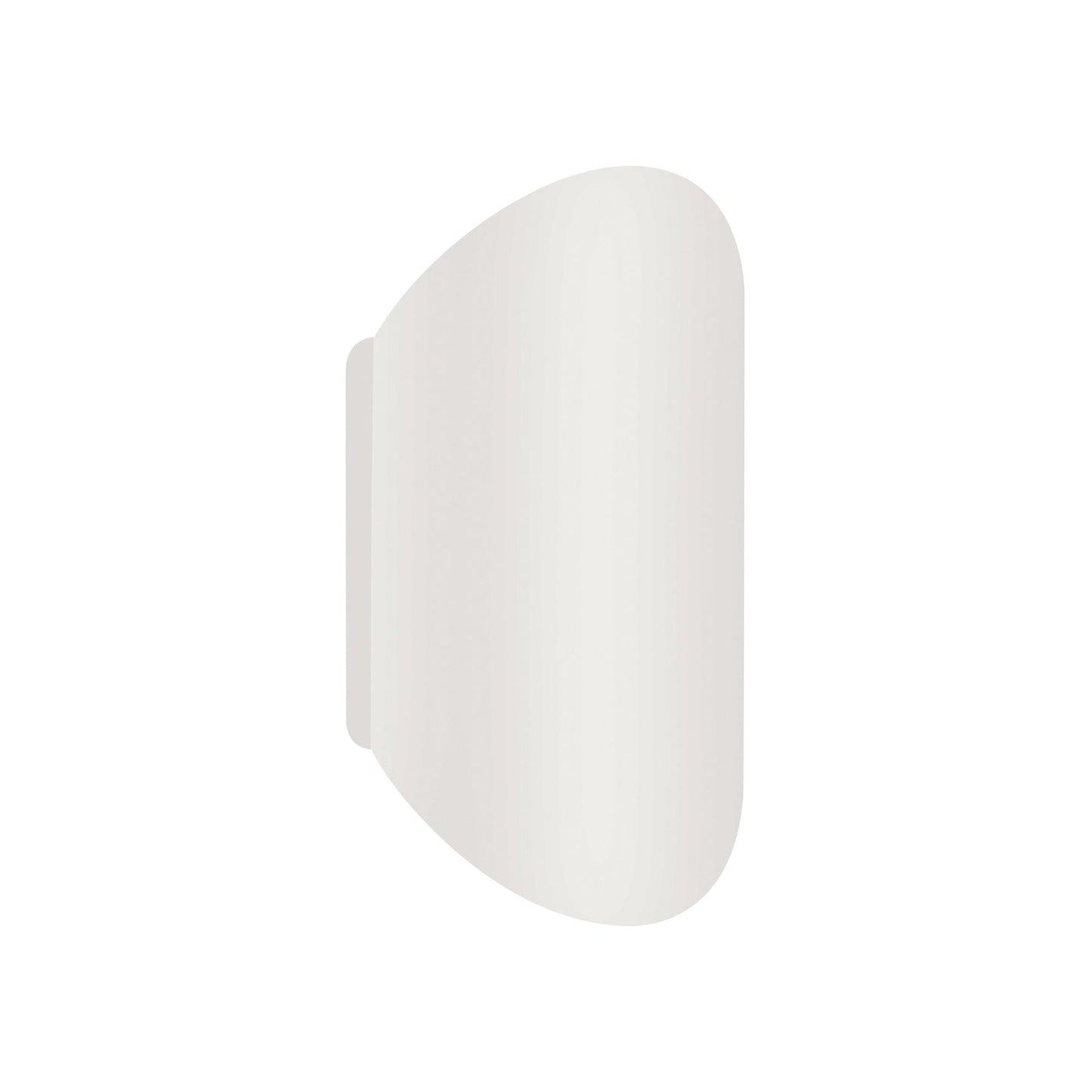 Remy Outdoor LED Wall Light in White (Small).
