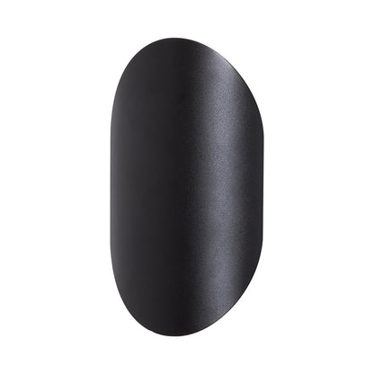 Remy Outdoor LED Wall Light in Black (Large).
