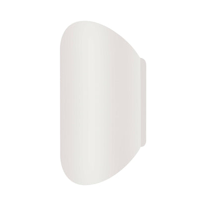 Remy Outdoor LED Wall Light in White (Large).