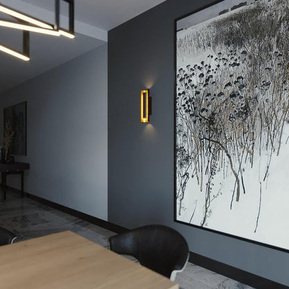 Reveal LED Wall Light in dining room.