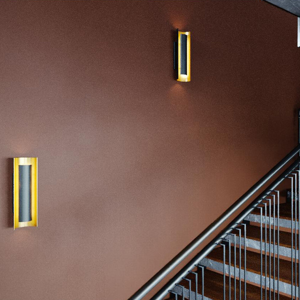 Reveal LED Wall Light in stairway.