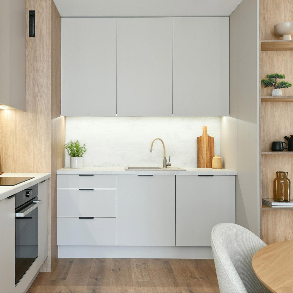 Riley LED Undercabinet Light in kitchen.