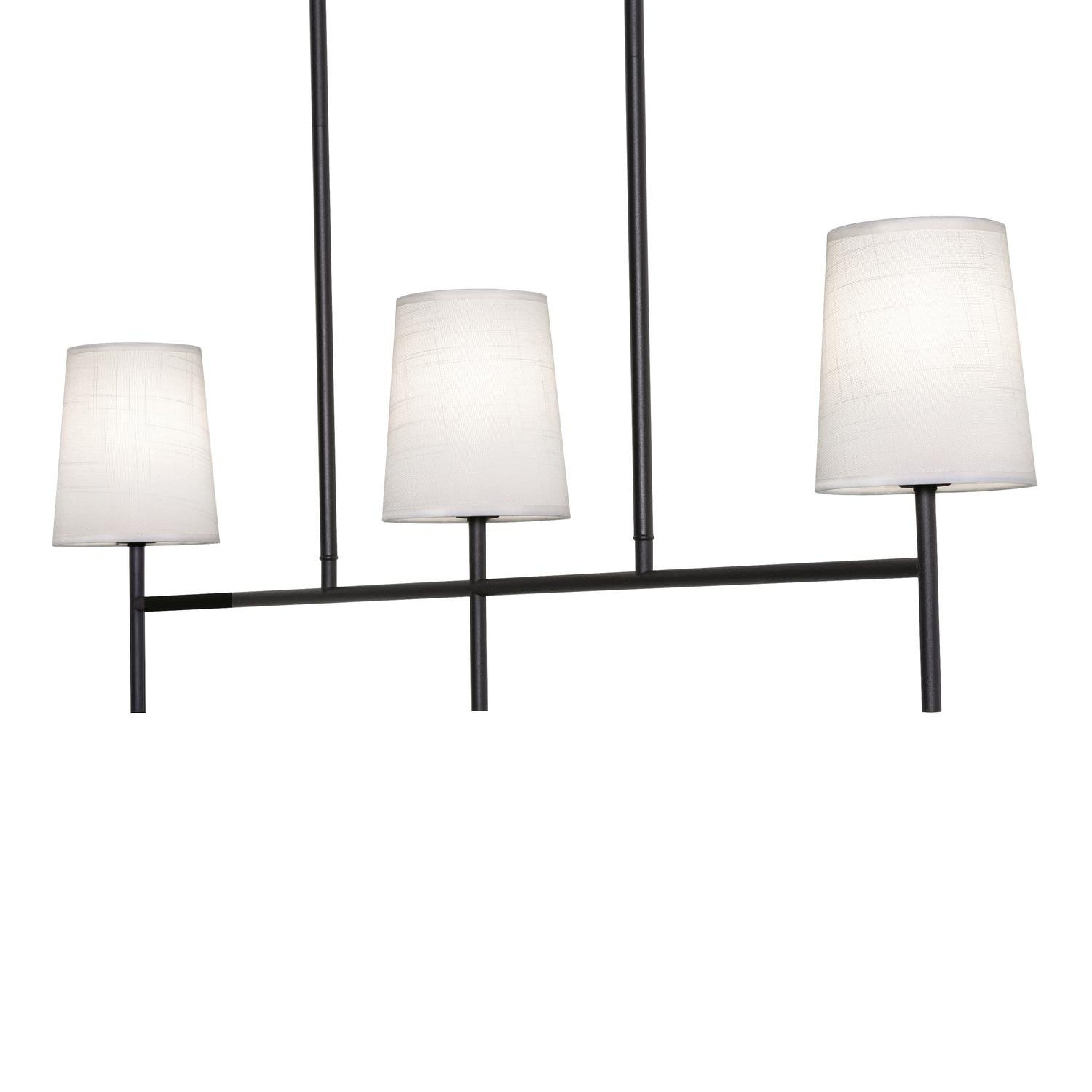 Rose Linear Pendant Light in Detail.