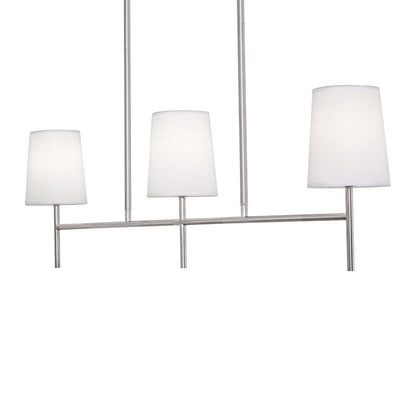 Rose Linear Pendant Light in Detail.