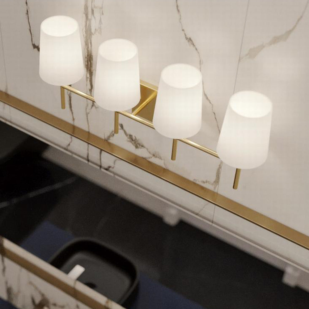 Rose Vanity Wall Light in Detail.