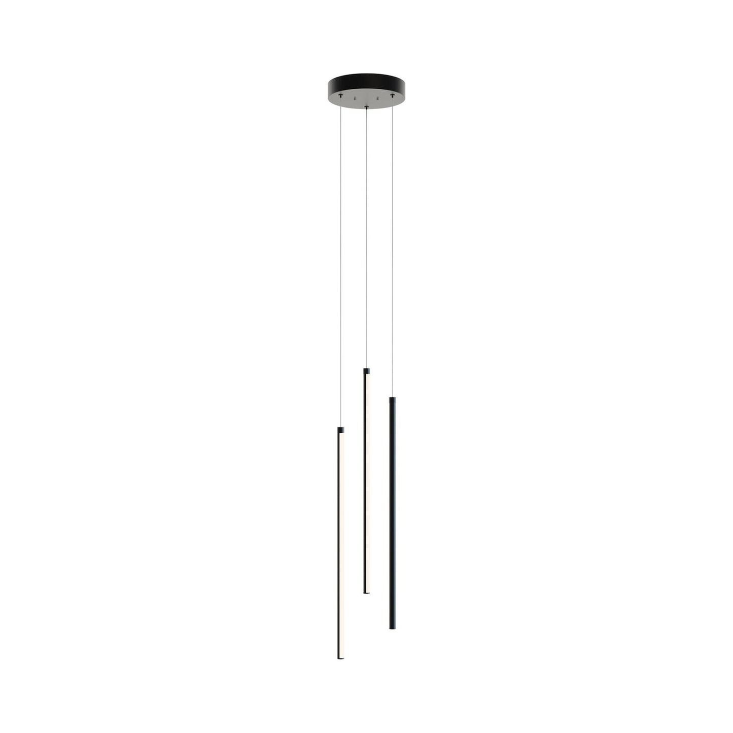 Rosemont LED Pendant Light in Black (Large).