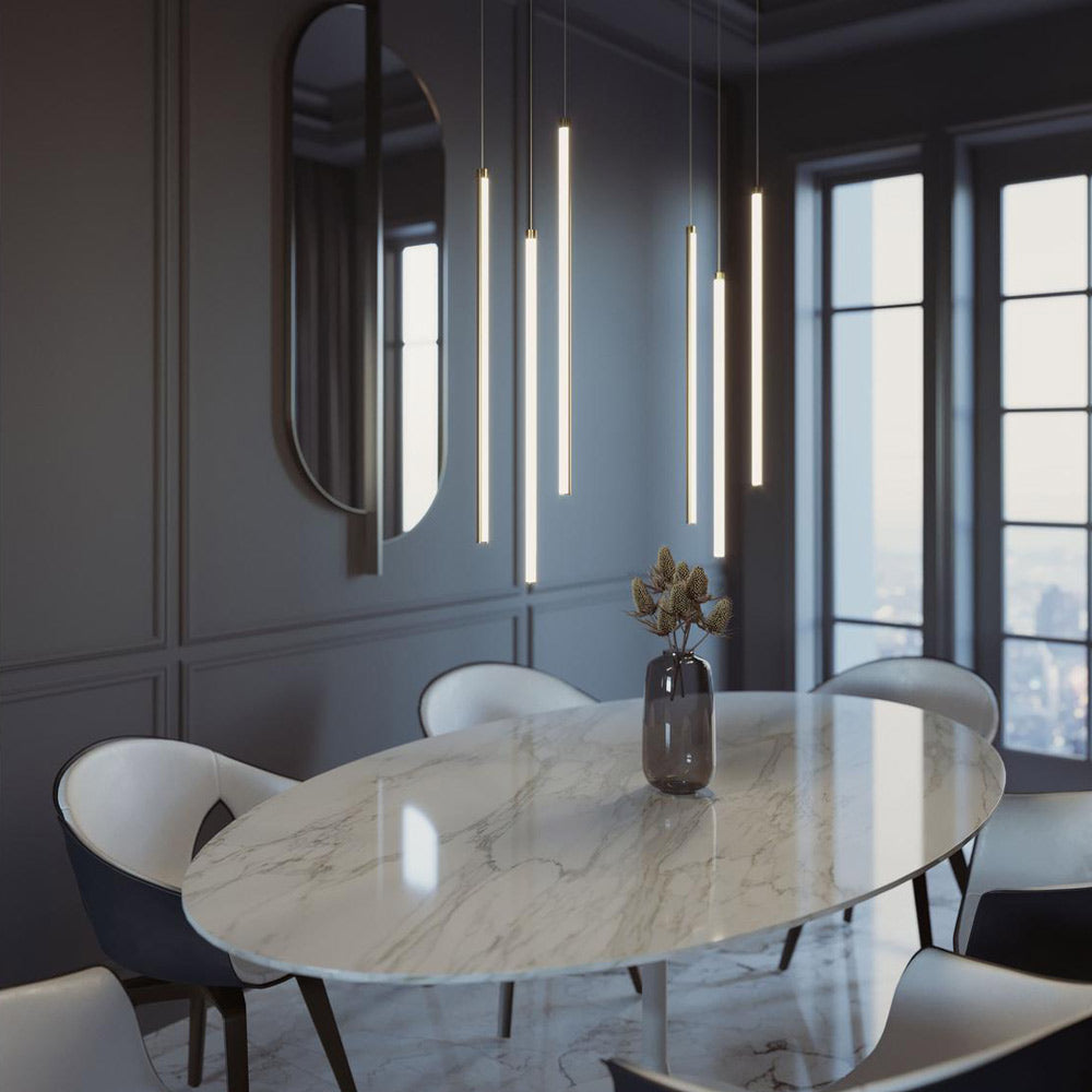 Rosemont LED Pendant Light in living room.