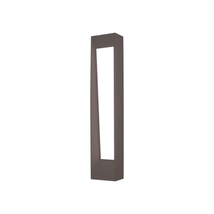 Rowan Outdoor LED Wall Light in Bronze (20-Inch).