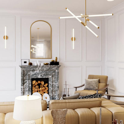 Rusnak LED Pendant Light in living room.