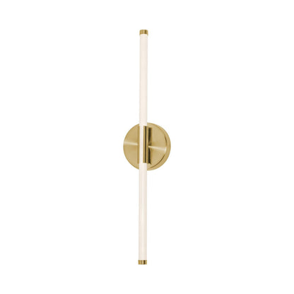 Rusnak LED Wall Light in Satin Brass.