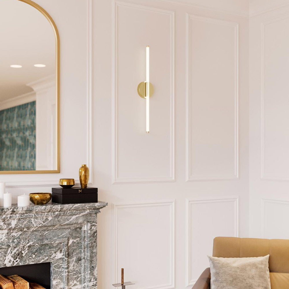 Rusnak LED Wall Light in living room.